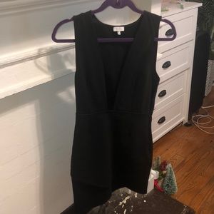 NWOT Tobi mini black bodycon dress